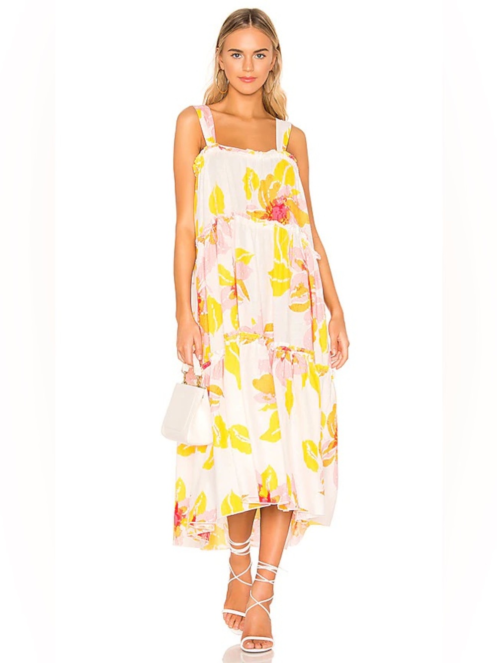Free People  Moonshine Midi Dress
